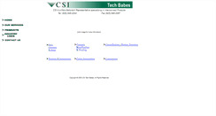 Desktop Screenshot of csitechbabes.com